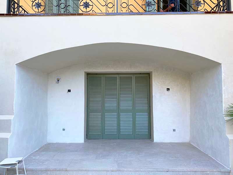 portón verde